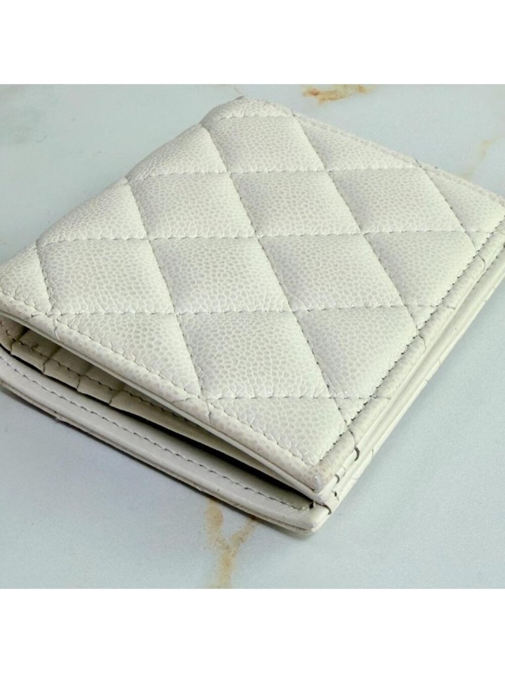 Chanel Quilted Caviar Leather Bifold Wallet - Picture 8 of 16